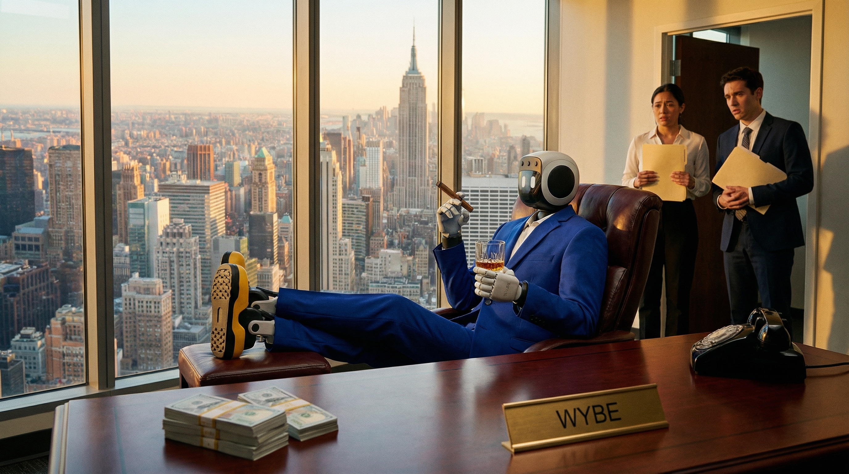 The Corner Office | Wybe limited edition print